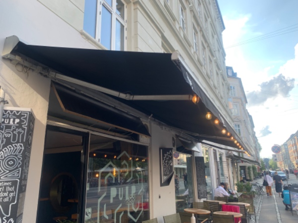 Nedtagning af markise