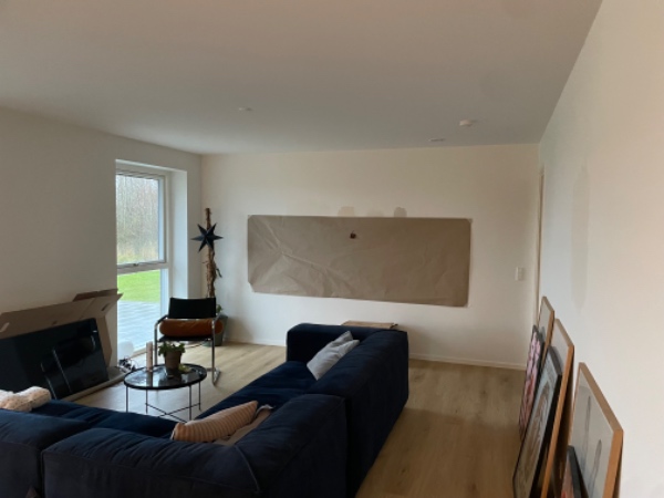 Maling af køkken-alrum