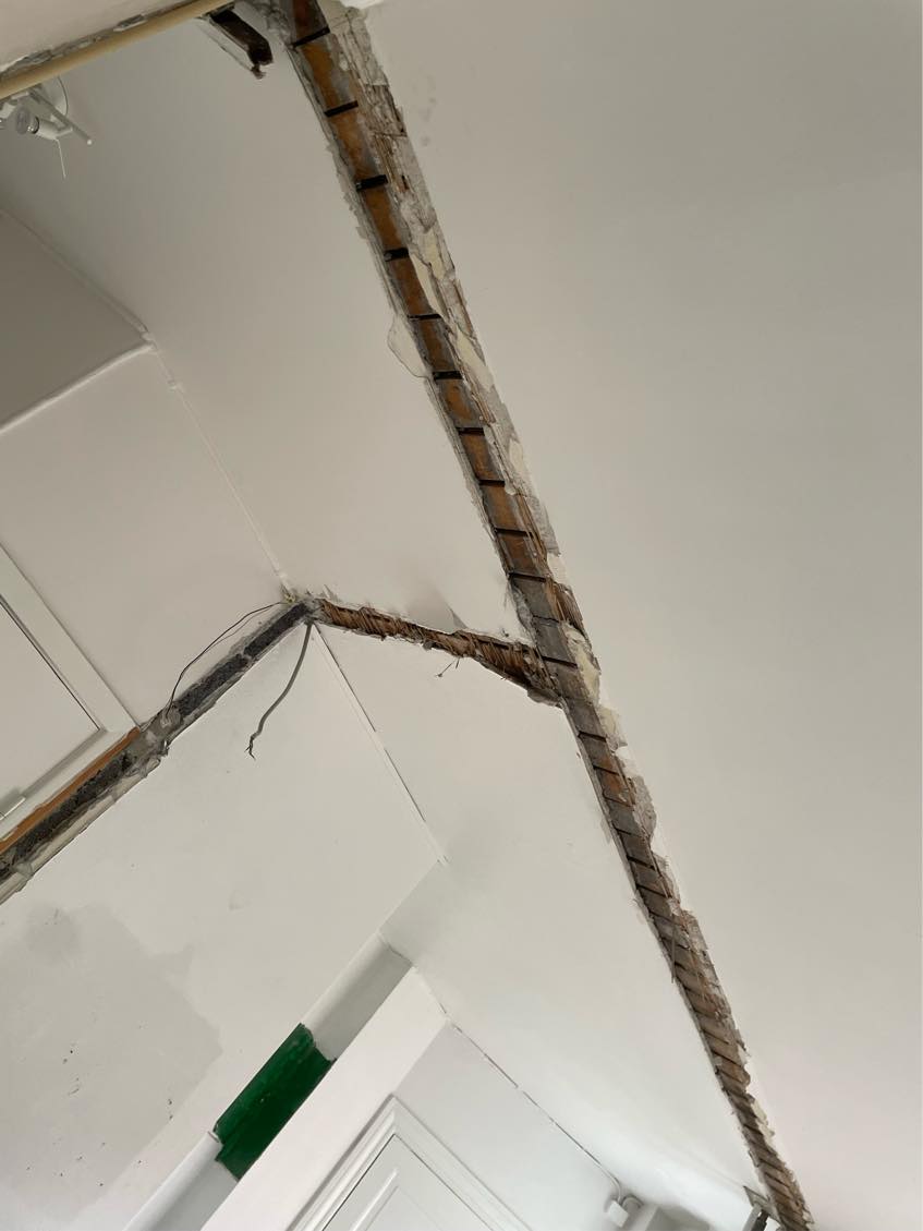 Pudse vægge og loft