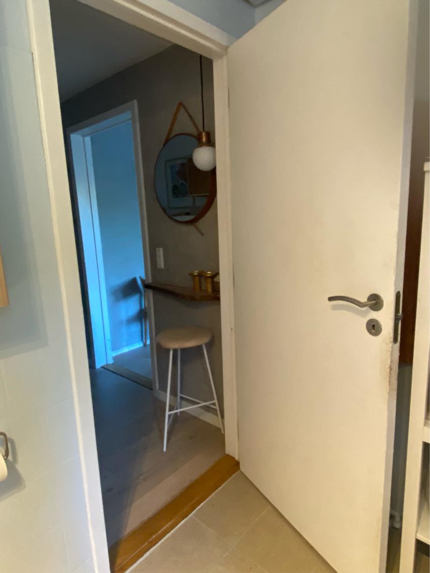 Malet min badeværelsesdør