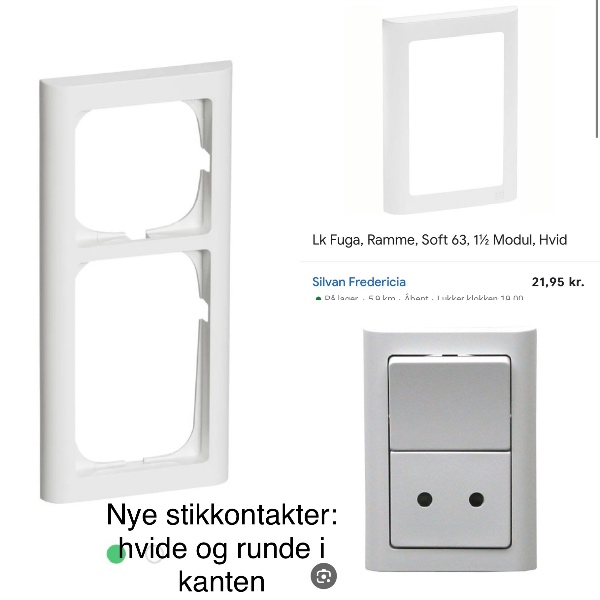 Udskiftning af stikkontakter *elektriker*