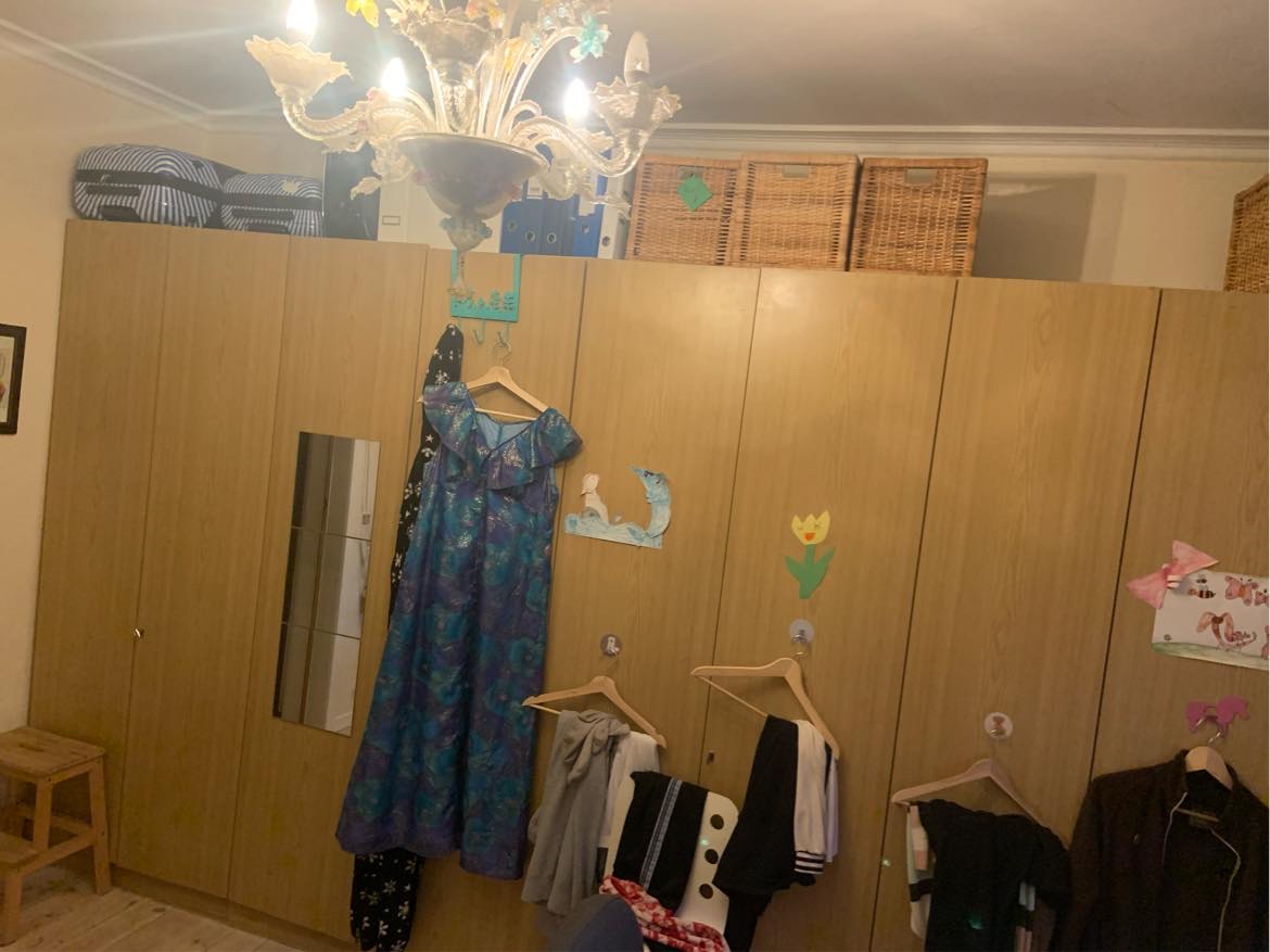 udskiftning af indbygget skab