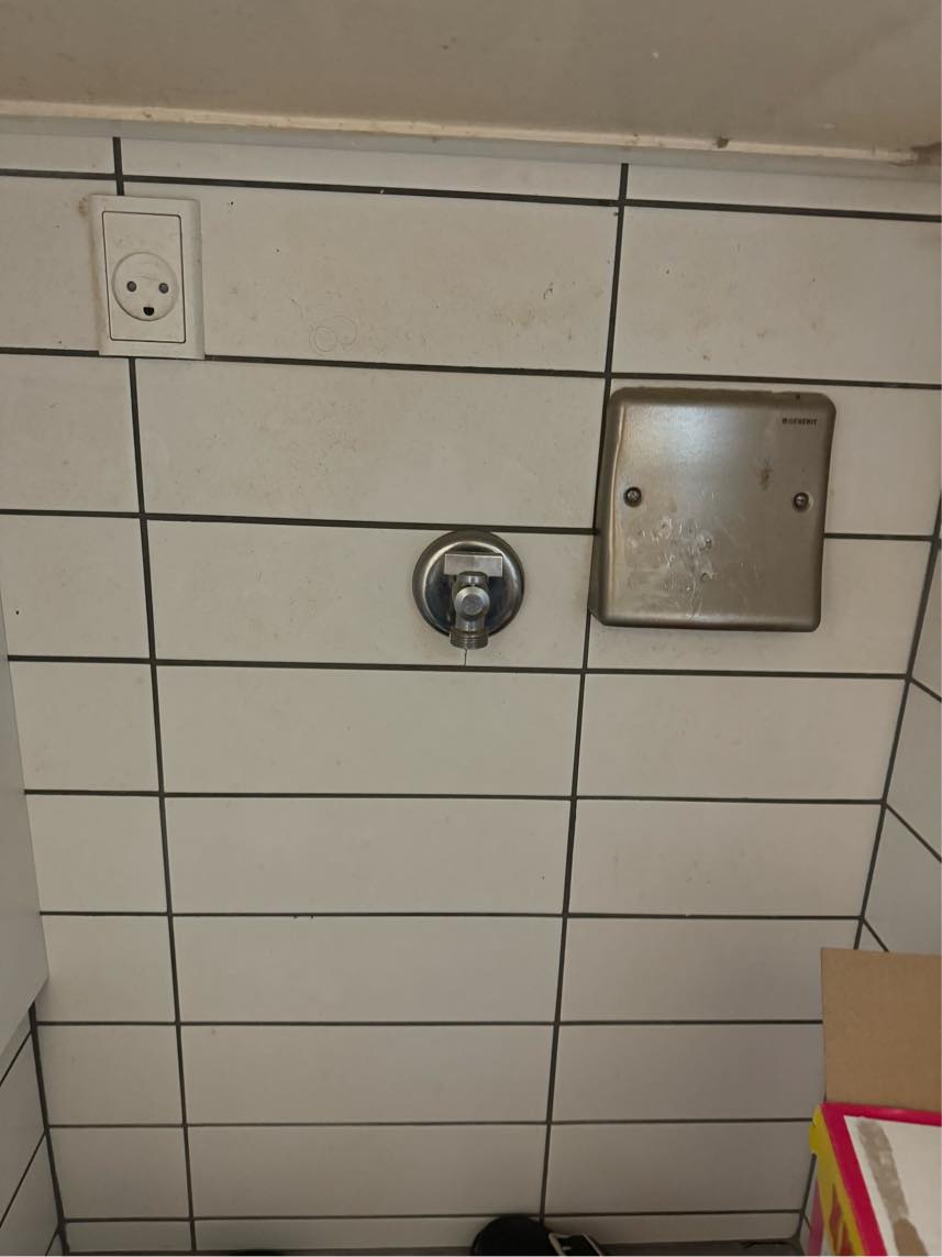 Montering af vaskemaskine