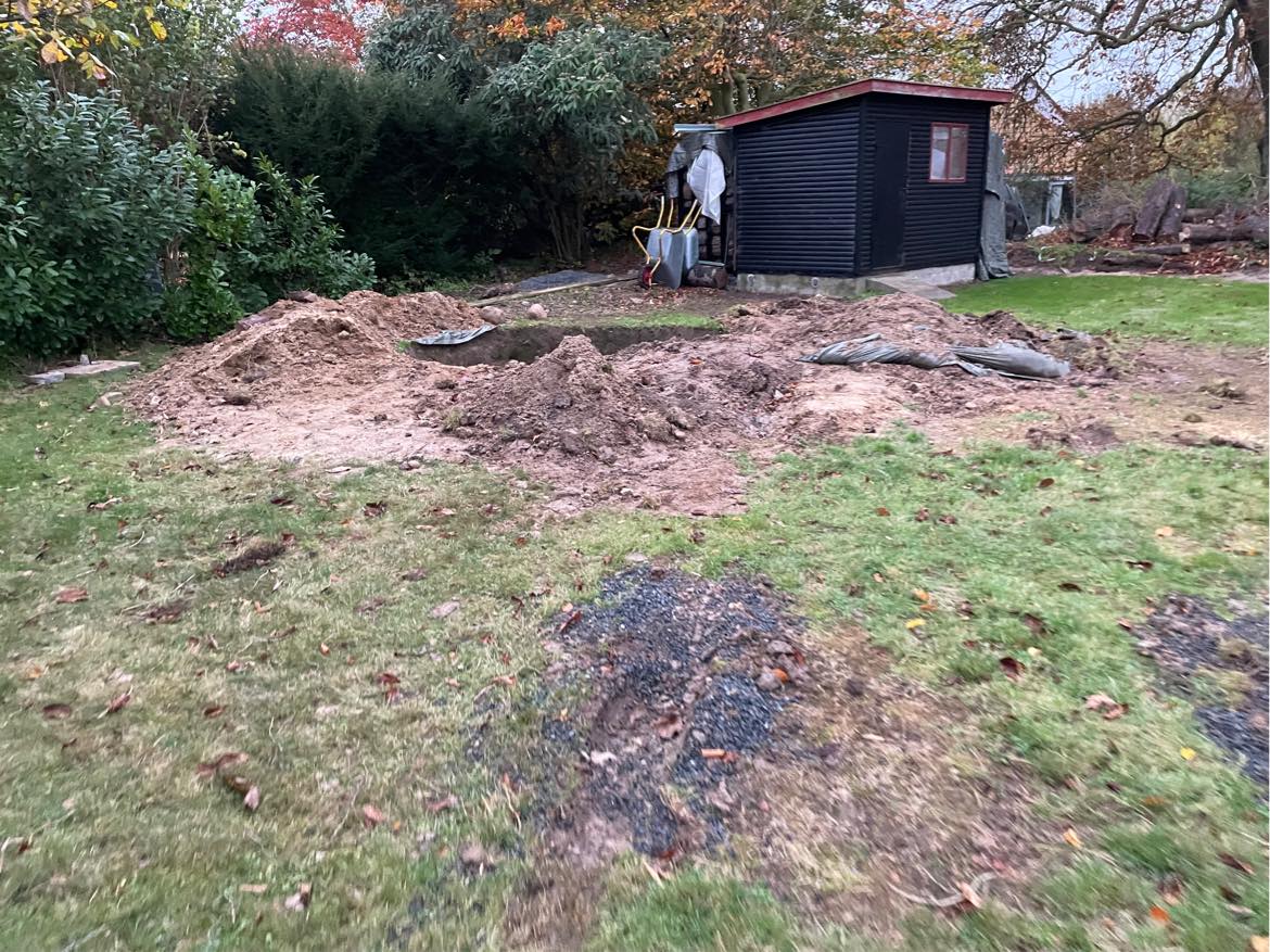 Bortkørsel af jord - 5m3 (kubikmeter)