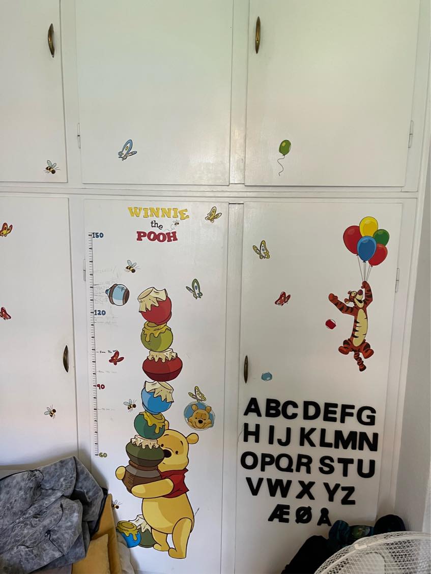 Bortkørsel af affald fra skabe og væg