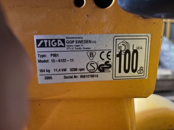 Havetraktor vil ikke starter.