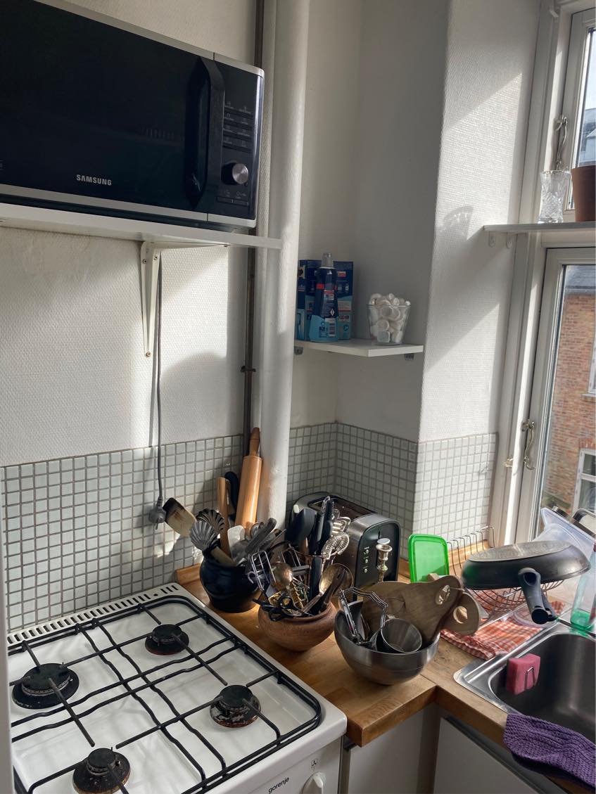 Nedtagning af køkken + bortskaffelse