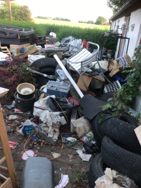 Oprydning og bortførsel  af afald