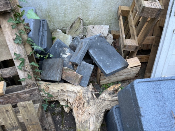 Bortskaffelse af byggematerialer