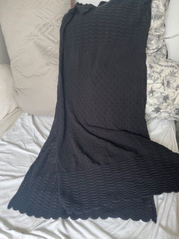 Oplægning af kjoler og ærmer på cardigans