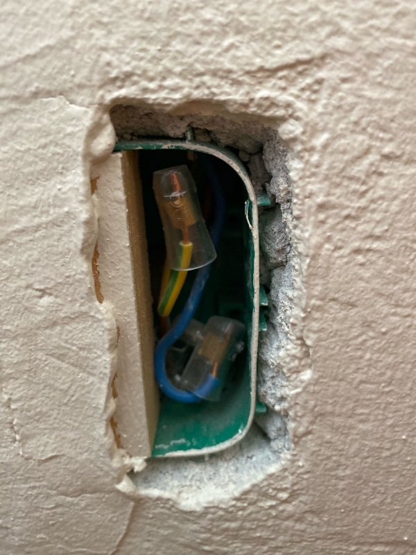 Opsætning af stikkontakt