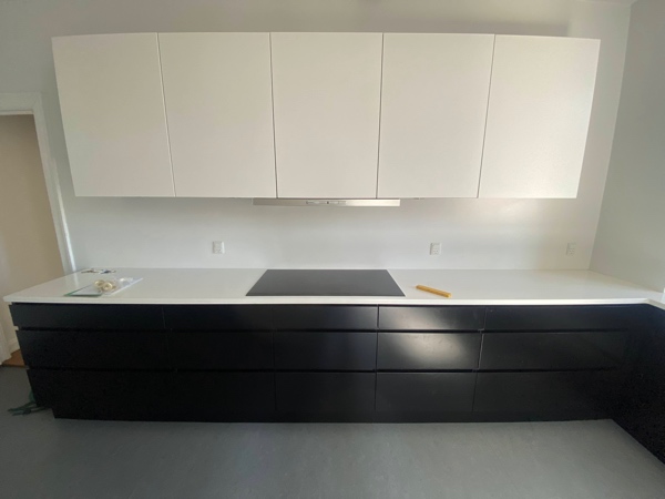 Sætte/bygge køkken op