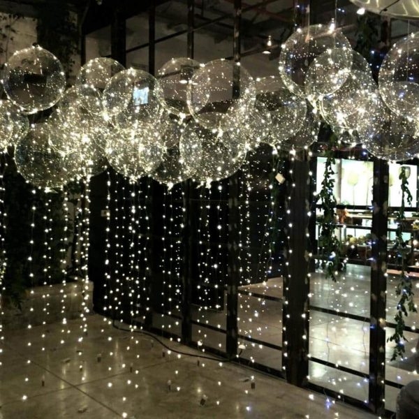 Opsætning af 20 LED balloner