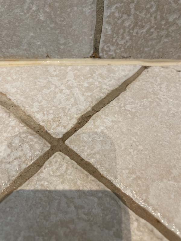 Reparation af fuger i bruser