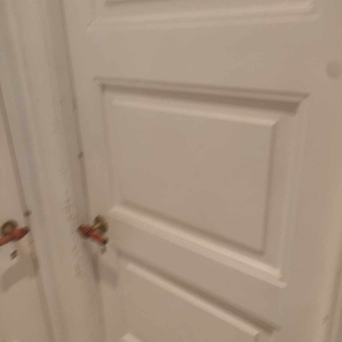 Malet 3 døre incl. dørkamme