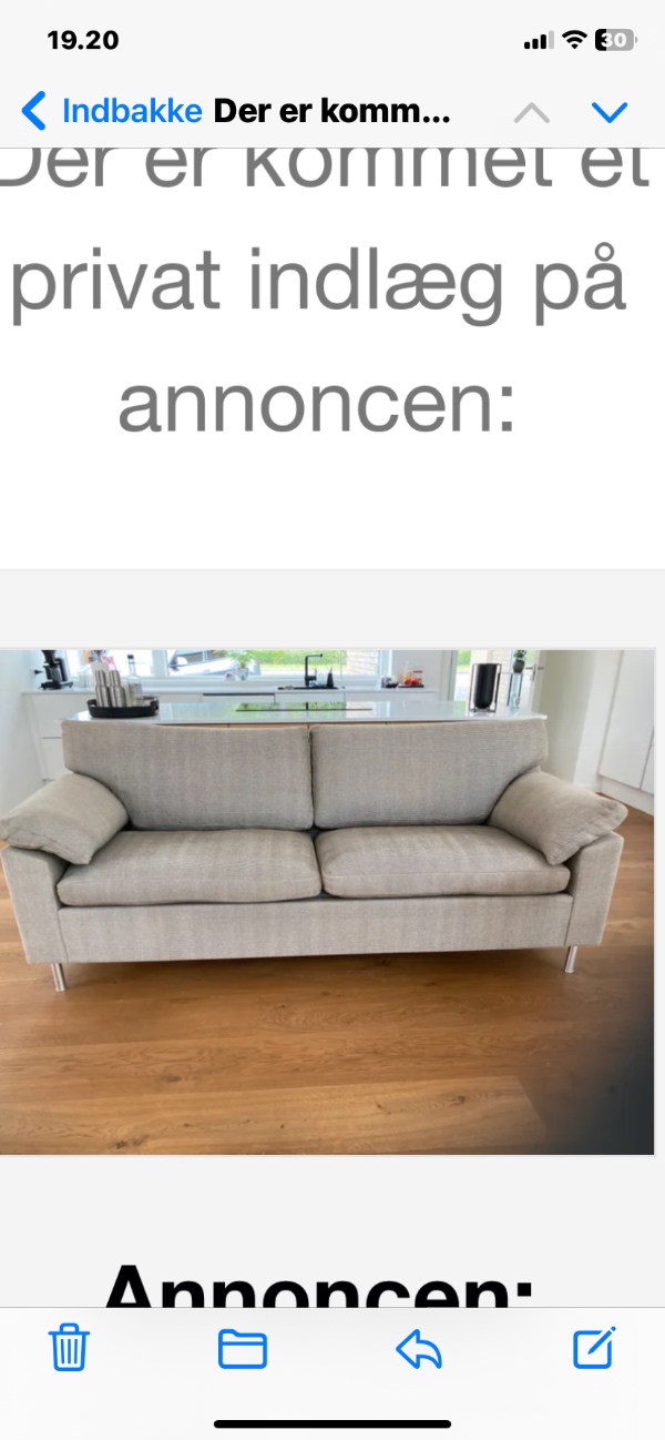 Sofa 222 m lang