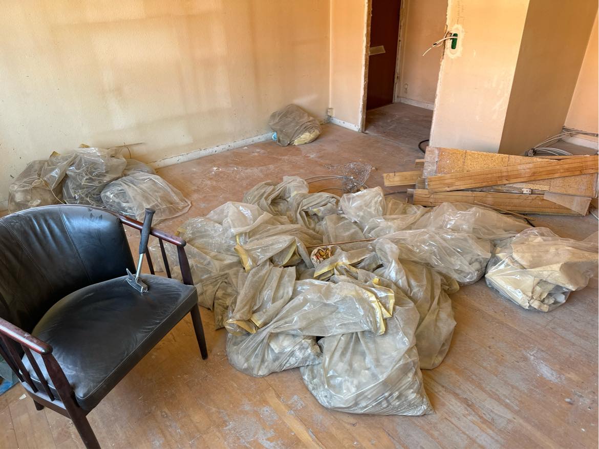 Bortkørsel af byggeaffald (sorteret)