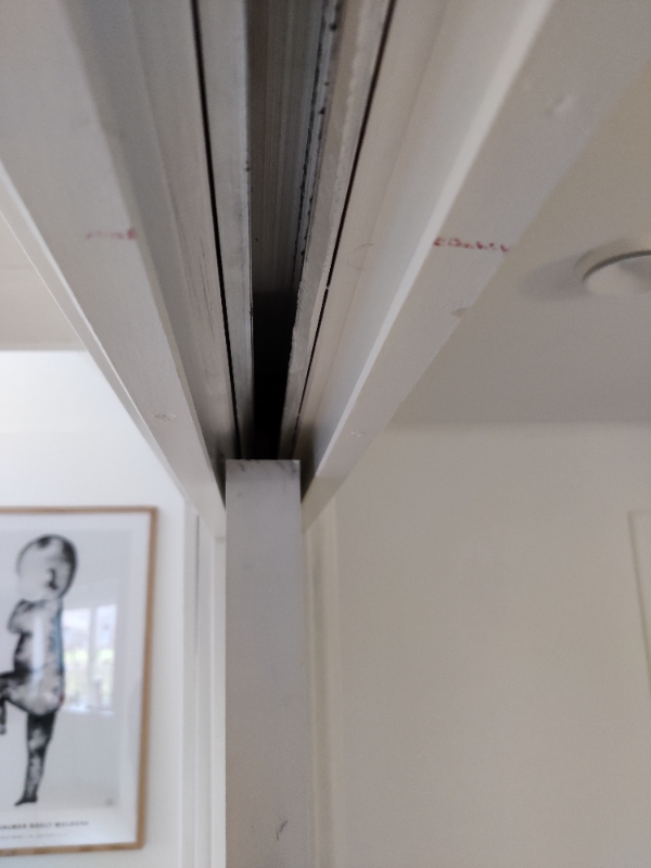 Reparation af skydedør