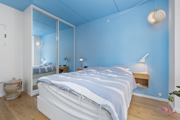 Maling af 2 vægge og et loft