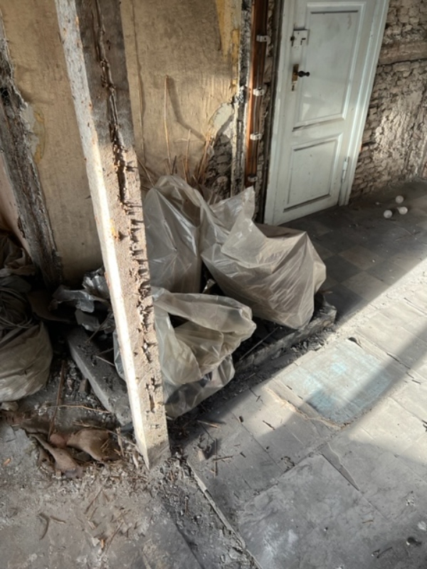 Nedbæring af byggeaffald