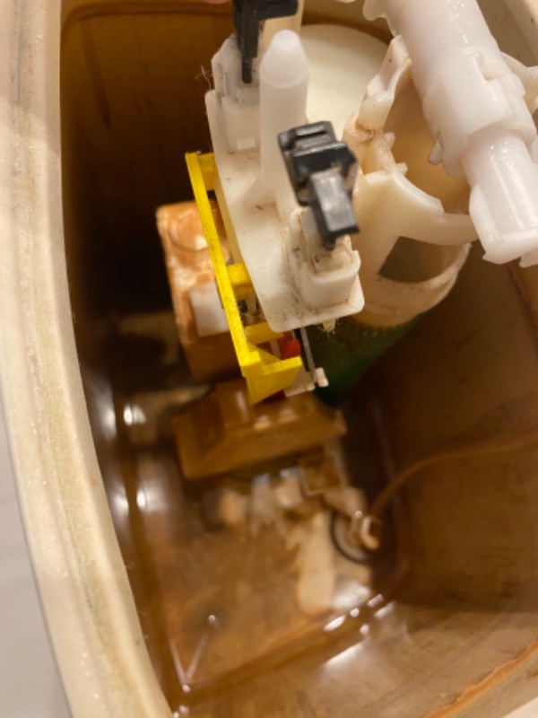 Reperation af toilet
