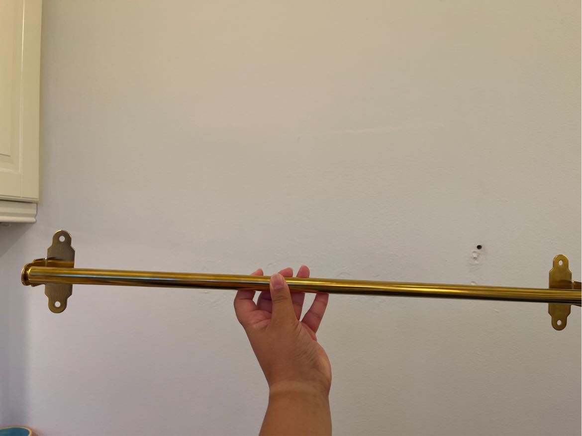 Sætte stang op på hård væg