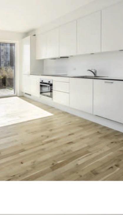 Afslibning af 65 kvm gulv