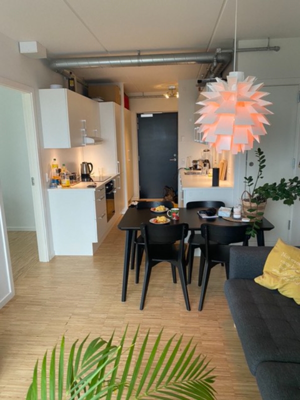 rengøring af 59 km lejlighed