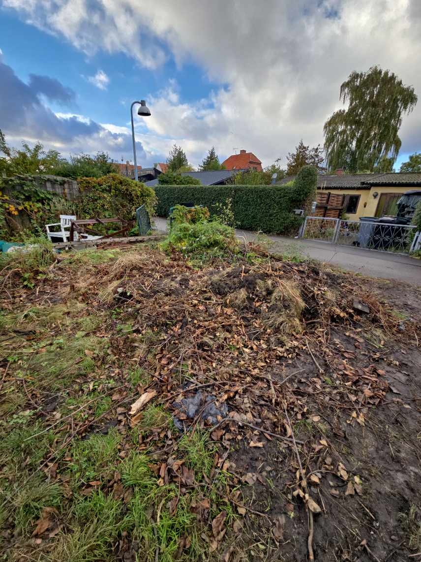 Afhentning af nedrivnings affald