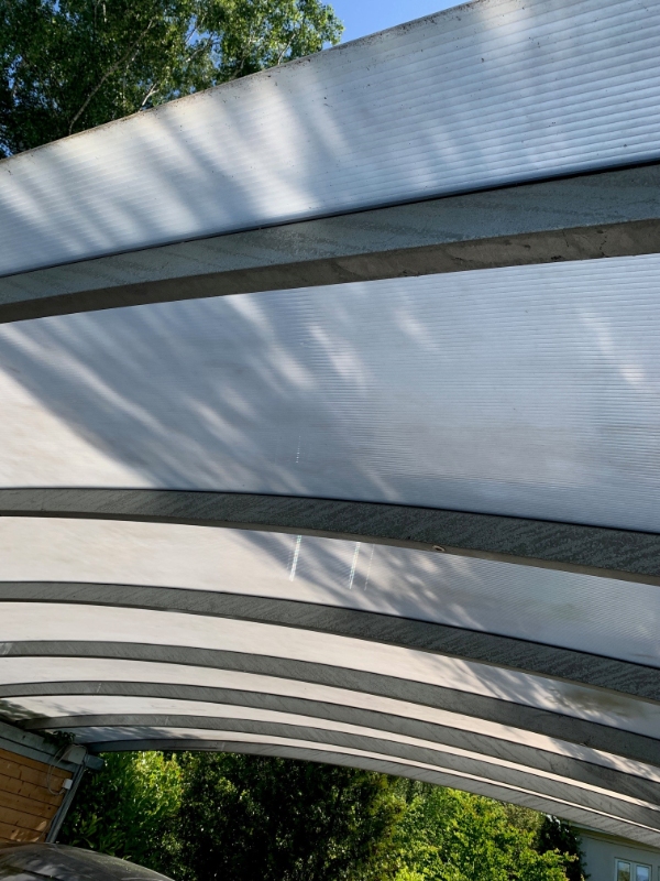 Male carport i stål