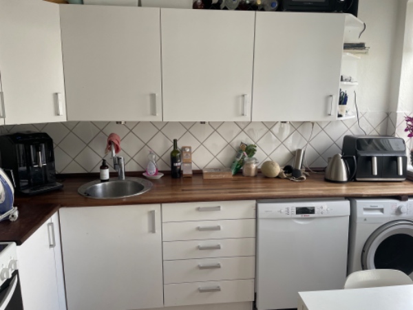 Skifte bordplade, ny vask skal sættes i og skifte