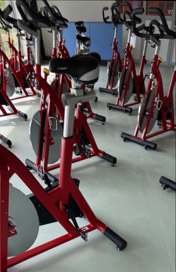 afhentning af en spinningcykel