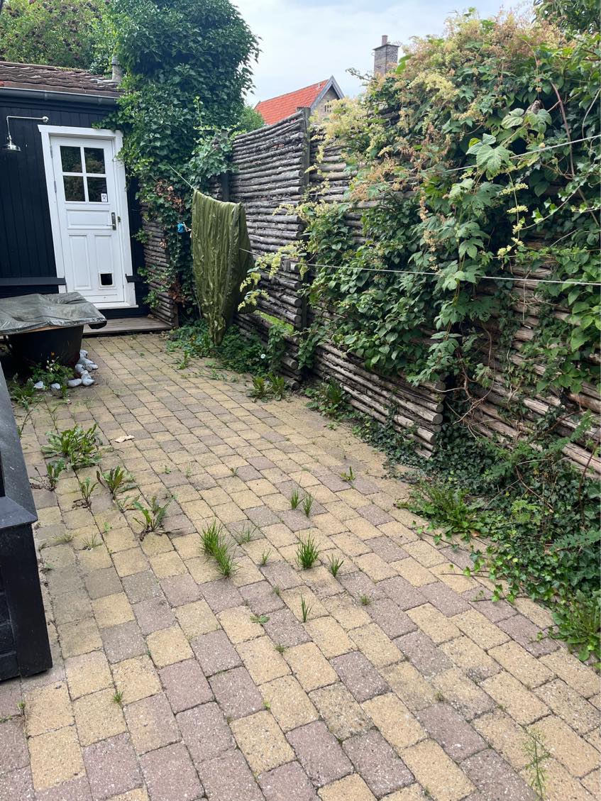 Fjerne ukrudt og klippe bevoksning til