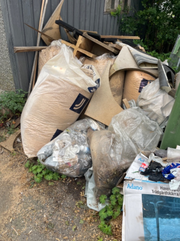 Bortførsel af affald se billeder