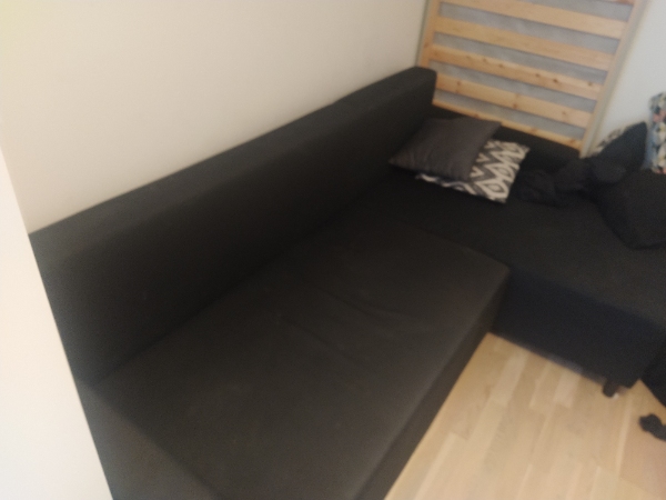 Hjælp til at smide sofa ud