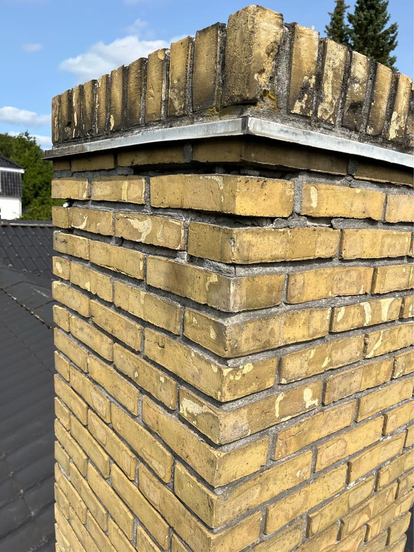 Reperation af skorstensfuger