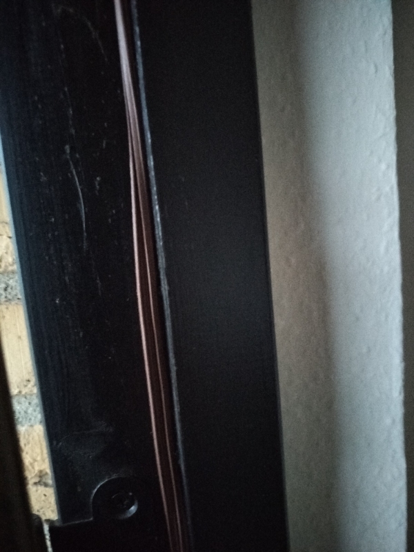 Fugning af dør og nye lister