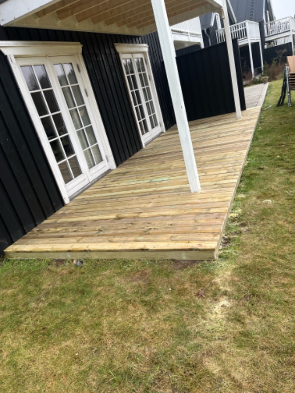 Malerarbejde udendørs træværk