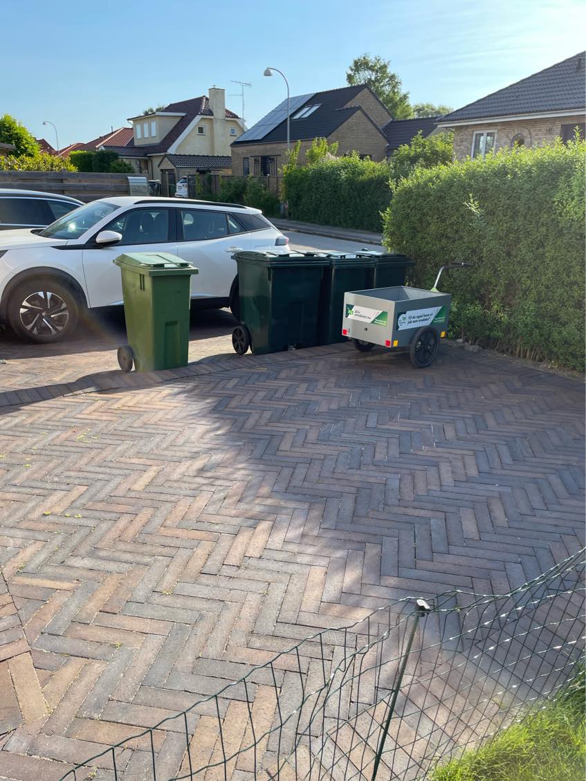 Nedgravning af trampolin