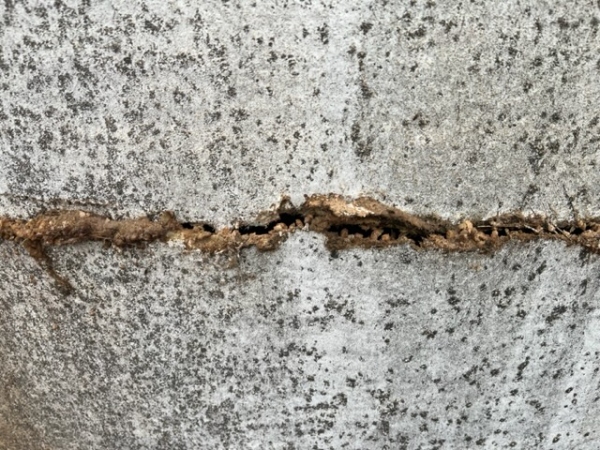 Flænge i glasfiber fodersilo