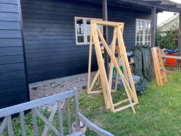 Træterrasse til sommerhus