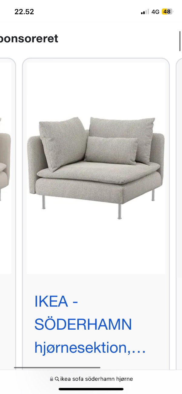 Sofa flytning og bortskaffelse