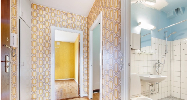 Tapetfjernelse og maling af værelser