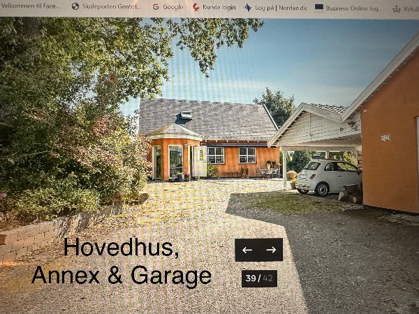 Opbygning af annex. Fundament er udført