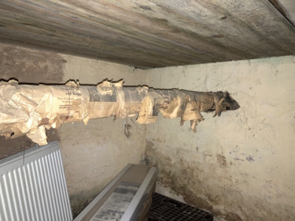 Vurdering og udskiftning af tærede vandrør i høj kælder