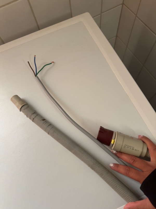 Installering af vaske-tørre maskine