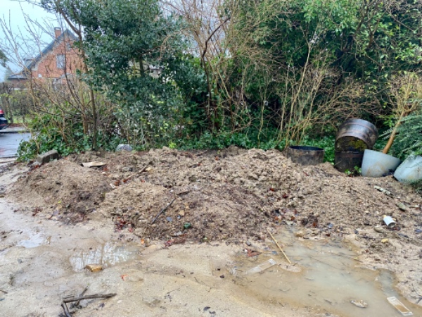 Bortførsel af jord og affald