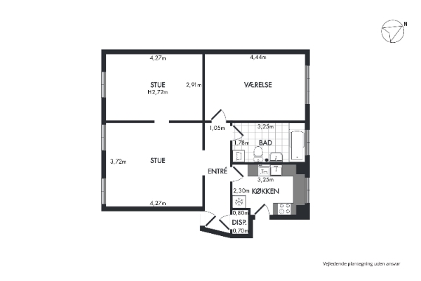 Renovering af badeværelse - eksisterende rum