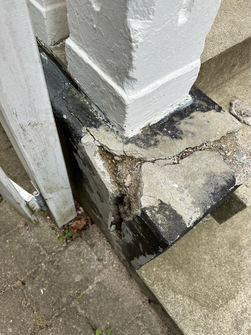 Mureropgave - Reparere hovedtrappe