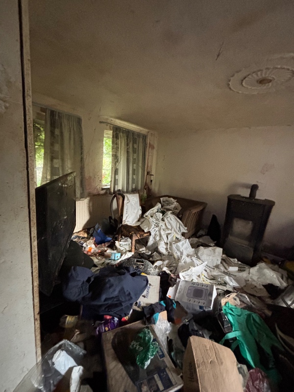 Rydning af hoarder hus